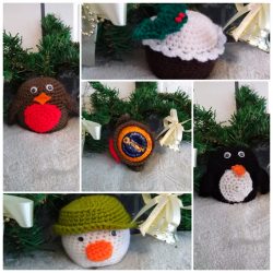 Christmas Gift Crocheted Chocolate Orange Covers