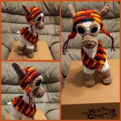 Cuddly Crochet Llama