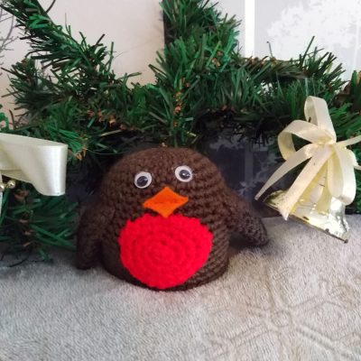 Christmas Gift Crocheted Chocolate Orange Covers - Image 3
