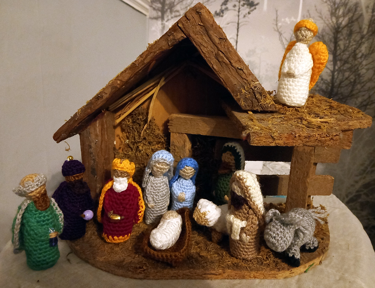 Special Christmas Commission Crochet Nativity