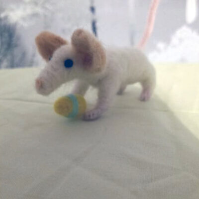 Needlefelt Poseable Mouse - Image 3