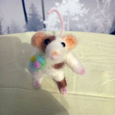 Needlefelt Poseable Mouse - Image 5