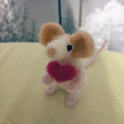 Needlefelt Poseable Mouse - Image 4